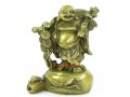 Brass Travelling Laughing Buddha