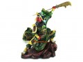 Colorful Majestic Guan Gong Statue
