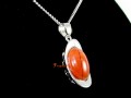 Feng Shui Ingot Crystal Pendant with Necklace