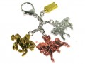 Trinity of Victory Horses Hanging Keychain