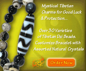 Tibetan Dzi Bead Bracelet
