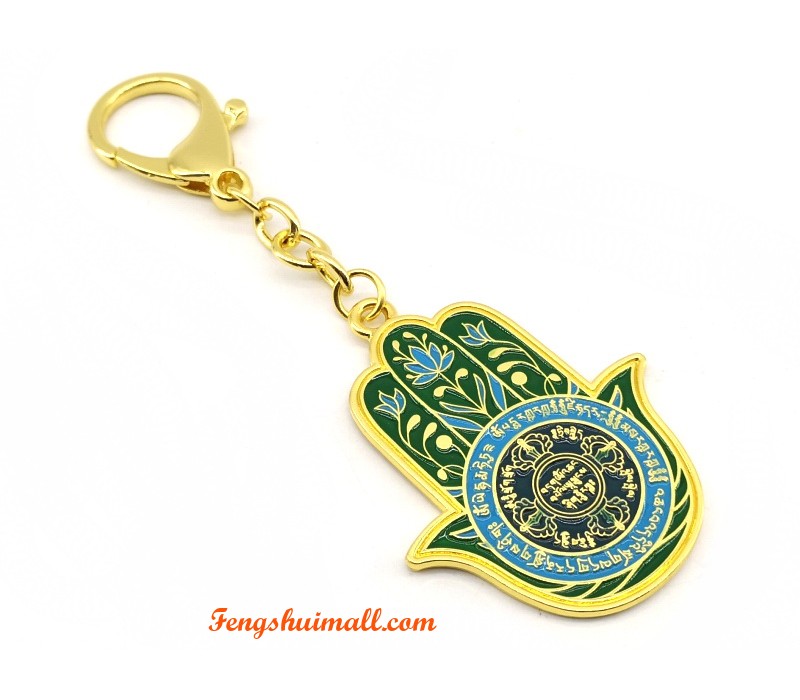 Hamsa Hand Life Force Amulet