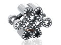 925 Sterling Silver Mystic Knot Charm Bead