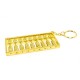 Feng Shui Abacus Keychain (L)