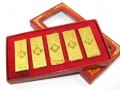 Auspicious Gold Bars Set - 5 Pieces
