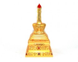 Bejeweled Earth Stupa