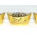 Bejeweled Exquisite Gold Ingots with Dragon and Phoenix (3x)