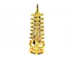Golden Feng Shui 7-level Pagoda