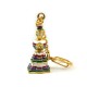Bejeweled Kalachakra Stupa Keychain