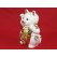 Bejeweled Wishfulfilling Fortune Cat (White)