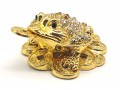 Bejeweled Wish-Fulfilling Money Frog for Wealth Luck