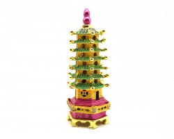 Bejeweled 7-Storey Feng Shui Pagoda