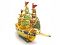 Bejeweled Wish-Fulfilling Wealth Ship