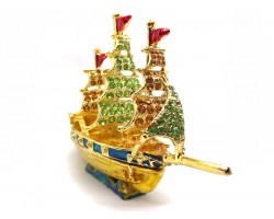 Bejeweled Wish-Fulfilling Wealth Ship