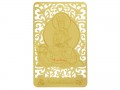 Bodhisattva for Dragon & Snake (Samantabhadra) Printed on a Card in Gold