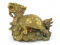 Brass Dragon Tortoise on Treasure