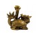 Brass Dragon Tortoise with Ruyi (L)