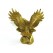 Brass Eagle Spreading Wings for Success