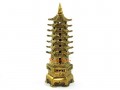 Brass 7-Level Feng Shui Pagoda