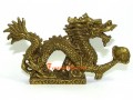Brass Feng Shui Dragon Grasping Ball