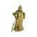 Brass Majestic Standing Kwan Kung (L)
