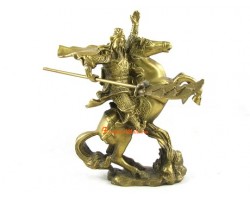 Brass Kwan Kong on Victory Horse