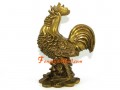 Brass Rooster on Coins