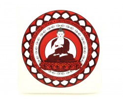 Buddha Vairocana Window Sticker (2 Pieces)