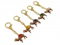 Cash Flow Camels Amulet Keychain