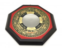 Chinese Convex Ba Gua Mirror Luo Pan Style