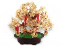 Citrine Crystal Tree with 9 Coins