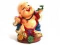 Colorful Adorable Laughing Buddha with Ru Yi