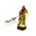 Colorful Kwan Kung Holding Dragon Sword