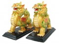 Pair of Feng Shui Colorful Pi Yao