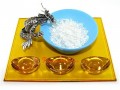 Dragon with Water Bowl and Ingots