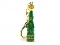 Emerald Pagoda Keychain