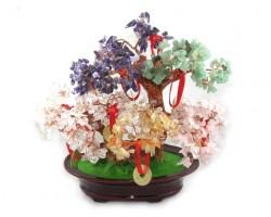 Five Element Feng Shui Crystal Tree
