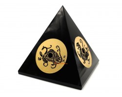Four Celestial Feng Shui Animals Obsidian Pyramid