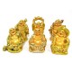 Golden Six Mini Laughing Buddhas