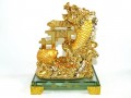 Golden Dragon Carp Crossing Dragon Gate