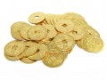 Golden Feng Shui Coins - 50 pieces