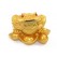 Golden Money Frog on Ingots