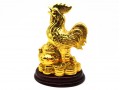 Golden Rooster with Wealth Pot