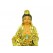 Golden Guan Yin Seated on Lotus