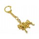 Golden Windhorse Keychain