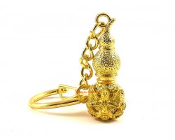 Golden Wulou with Garuda Keychain