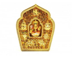 Golden Yellow Tara Home Protection Gau Amulet