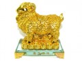 Good Fortune Sheep with Wealth Coins Fur (Golden)