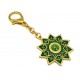Green Tara Protection Wheel Keychain