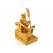 Guan Gong Sitting on Chair Figurine